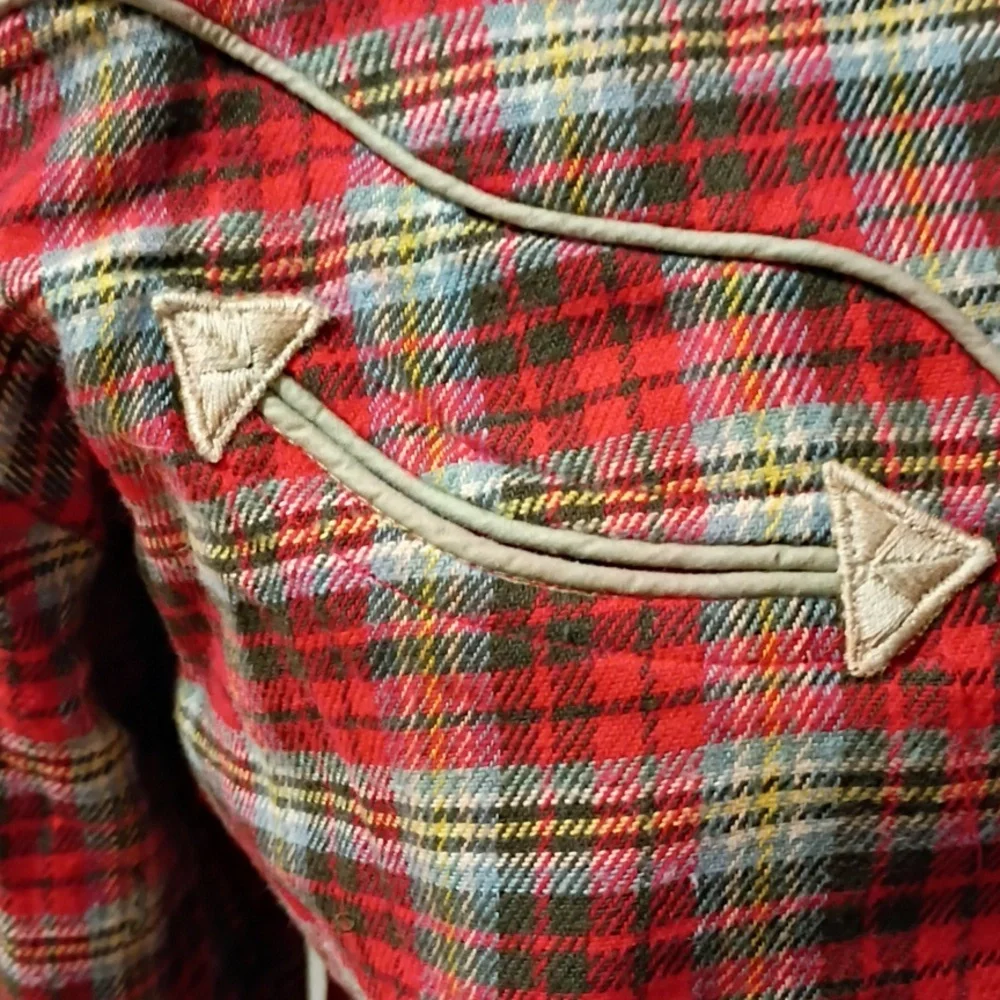 Vintage Ralph Lauren Women's Western Shirt - Picture 2 of 7